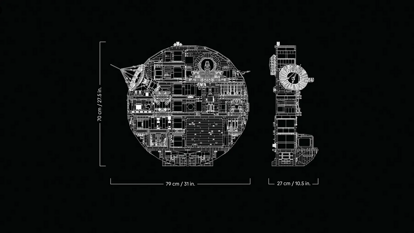 75419 - Death Star 2025 - 9023 Pieces PRE-ORDER
