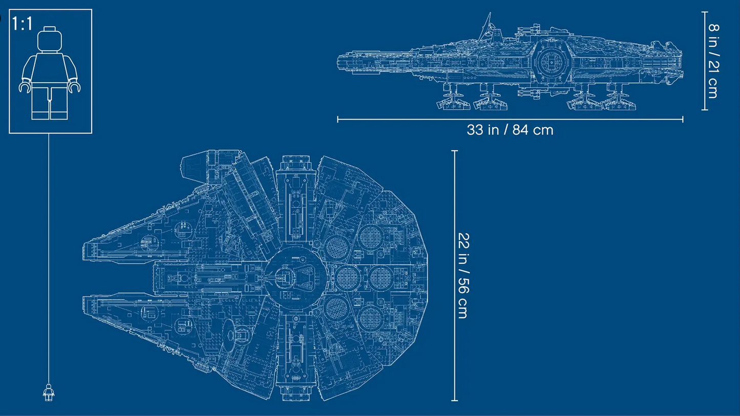 75192 - Millennium Falcon - 7541 Pieces